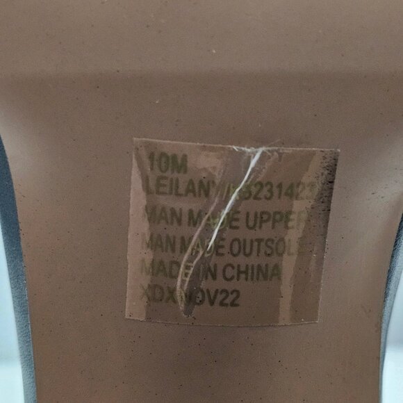 Kensie Leilany Platform Sandal Women 10 Black Strappy Block Heel Night Out 90s - Picture 14 of 15